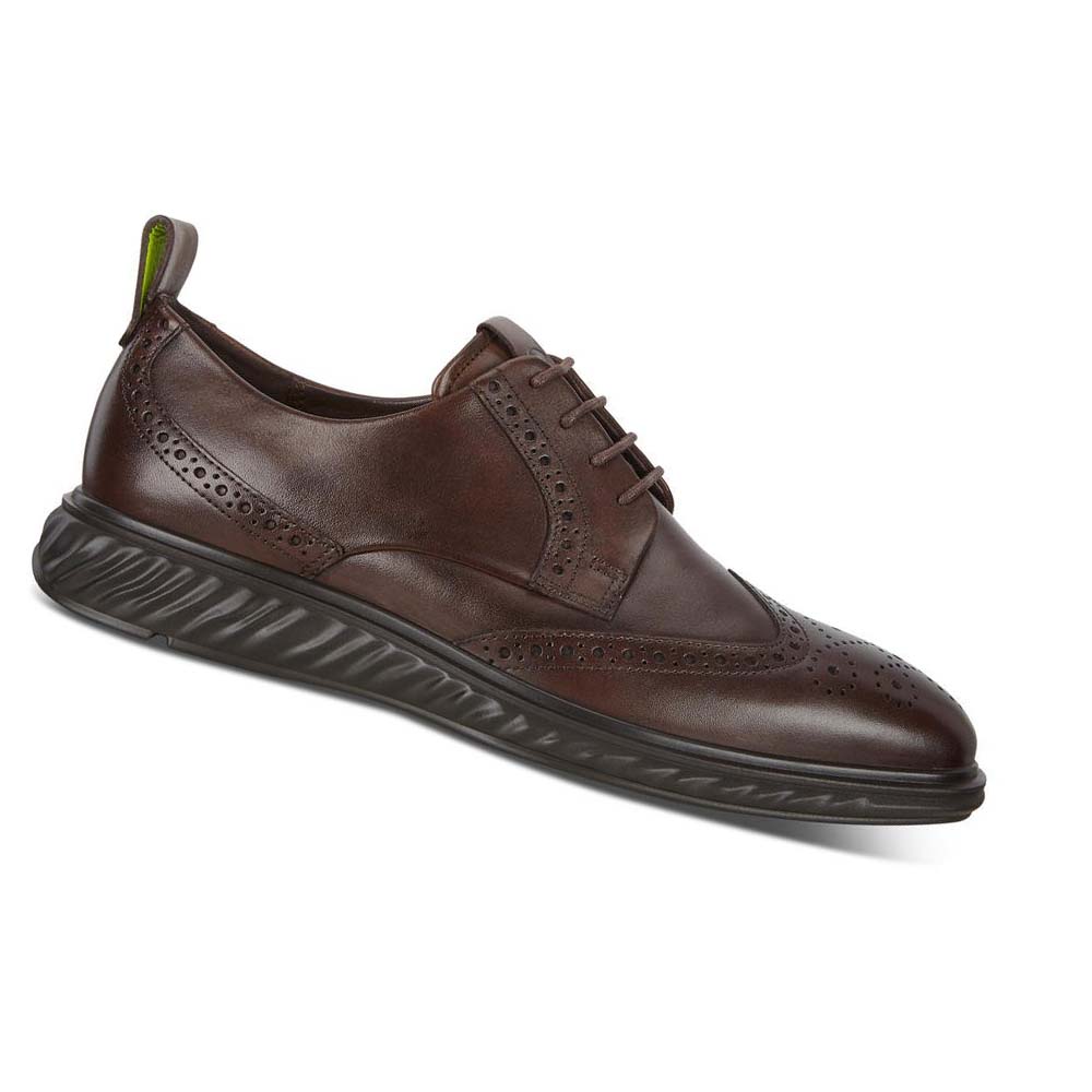 Ecco St.1 Hybrid Lite Wingtip Brogue Finskor Herr Bruna | SE 530EBC